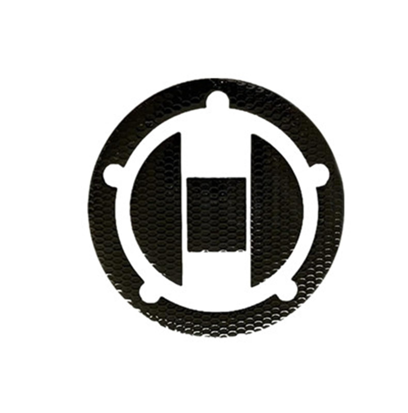 Chrome Fuel Tank Pad Gas Cap Cover Sticker Decal for Suzuki GSXR 600/750/1000 GSX1300R GSXS1000 GSXS750 SV1000 SV650(Black Cover Sticker)