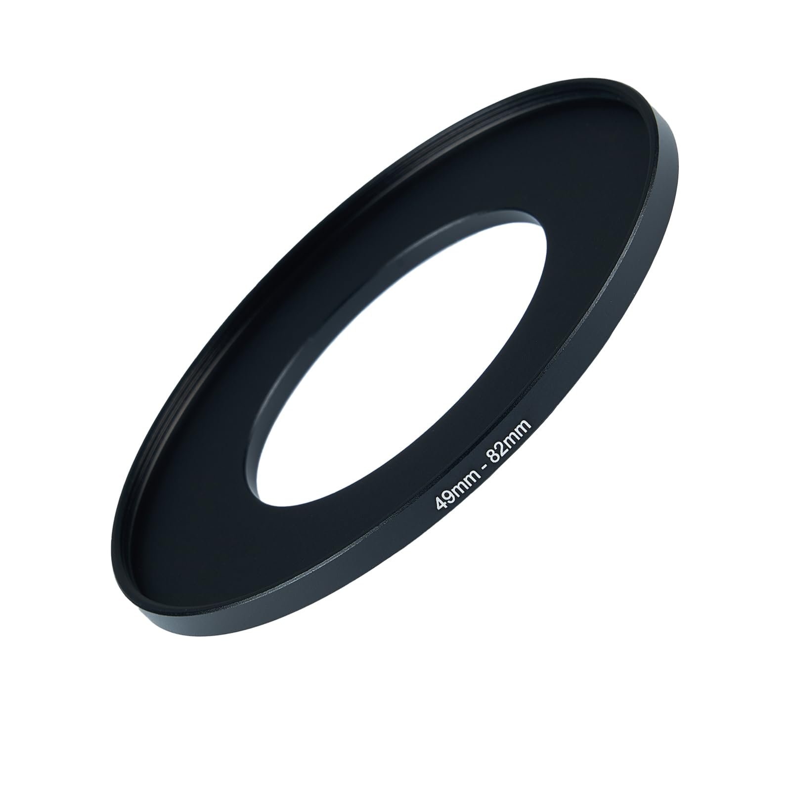 49mm to 82mm Step-up Adapter Rings Filter Adapter Black Metal Step Down Filter Ring Adapter Compatible with All Brand UV CPL ND Camera Lens Filter Stepping Rings (49mm-82mm)