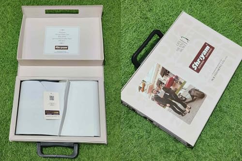 Image of Unstitched Plain Shirt and Trouser Fabric Combo Gift set - Cotton Blend Material - 2.25m Shirt Cloth - 1.20m Pant Cloth