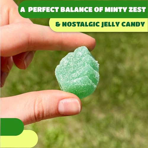 Caramelos de gelatina sabor menta verde 2 lb miniatura 5