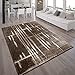 Produktbild Paco Home Designer Teppich Modern Trendiger Kurzflor Braun Beige Creme Meliert, Grösse:120x170 cm