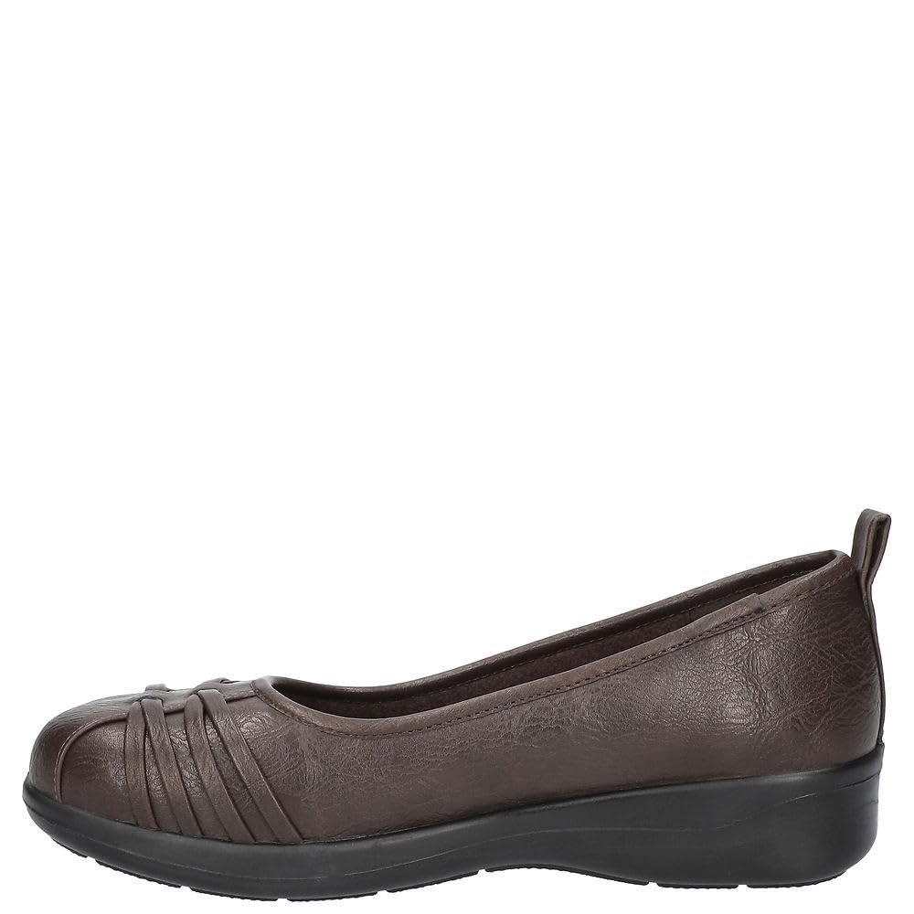 Easy StreetWomen's Haley Sneaker, Brown, 9.5 X-Wide