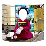 Geisha Girl Photo Prop Party Accessory (1 count) (1/Pkg)