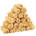 MAQIHAN Quick Ignite Fire Starter - 25PCS Fire Starter Rolls For BBQ Fireplace Charcoal Starter Fire Starter For Indoor And Outdoor Easily Light Wax wood Roll?cup?Wax wood stick
