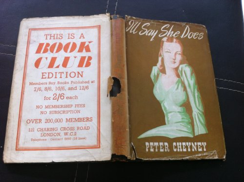 I'll say she does! (A Red badge mystery) B0006AQSZK Book Cover