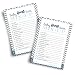 Bow Tie Baby Shower Game Word Scramble Cards (25 Pack) Navy and Grey Chevron