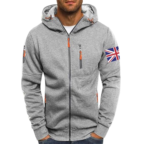 Pull à capuche homme coton léger contre les coups de fraîcheur