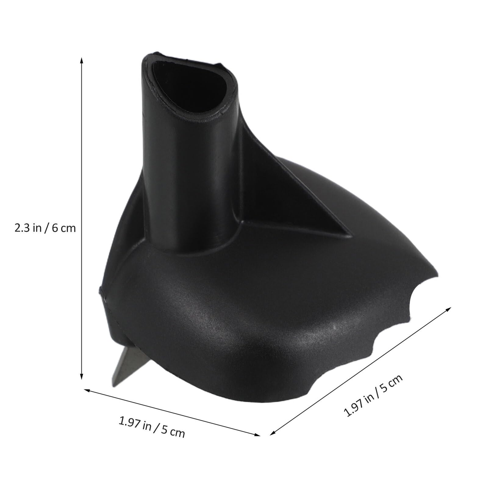 4 Stück Trekkingstockspitzen aus Wolframkarbid rutschfeste Wanderstockenden Schwarz Ersatzspitzen für Outdoor Wanderstöcke Skitouren und Trailrunning Zubehör