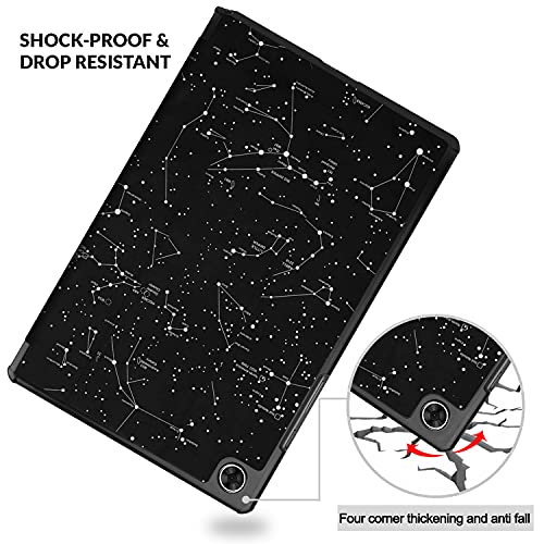 Image of Robustrion Smart Trifold Hard Back Flip Stand Case for Lenovo Tab M10 FHD Plus TB-X606V / TB-X606F / TB-X606X 10.3 inch - Constellation