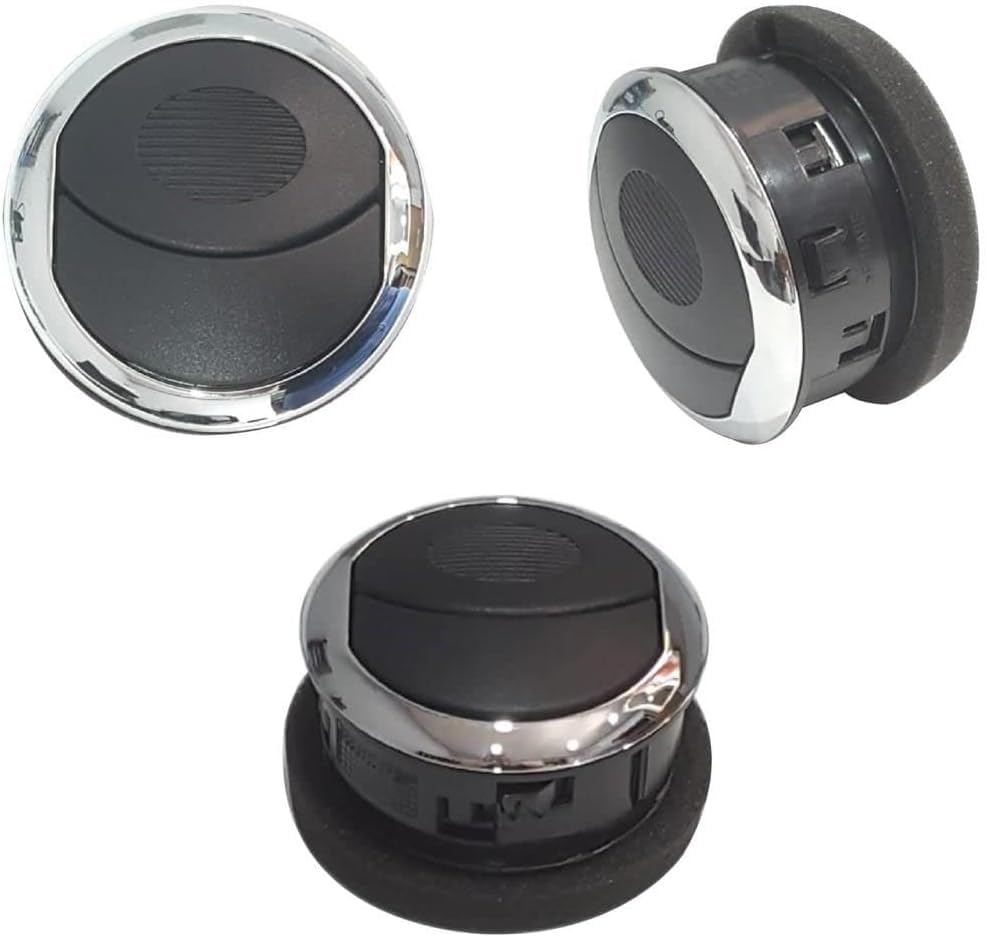 Grille de ventilation diffuseur d'air Bipper Fiorino chrome x4 - 4