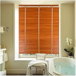 Persianas Horizontales Madera Persianas Venecianas Persianas venecianas de madera para ventana/puerta 180 170 160 150 140 120 100 90 80 cm de ancho, Cocina Dormitorio Baño ventanas Persianas Horizontales con accesorios ( Size : 10