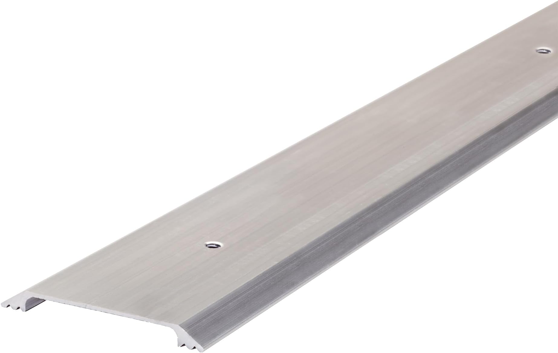M-D Building Products 11072 2-1/2 in. x 1/4 in. x 36 in. Silver Aluminum Flat Profile Threshold for Interior Doorways