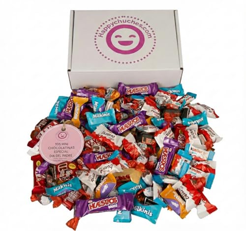 105 mini chocolates variados chocolatinas mini de primeras marcas populares envueltos individualmente ideal para cumpleaños oficina y eventos halloween regalo navidad