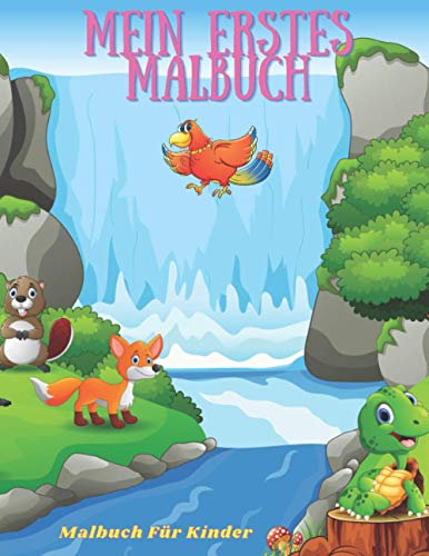 Mein erstes Malbuch - Malbuch Für Kinder (German Edition)