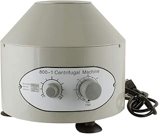 Funwill Electric Centrifuge Machine, 110V Desktop Electric Lab Mini Laboratory Centrifuge Machine with 0-60mins Timer and Speed Control, 6 X 20ml Tubes, Low Speed 0~4000 RPM - Shipping from Canada