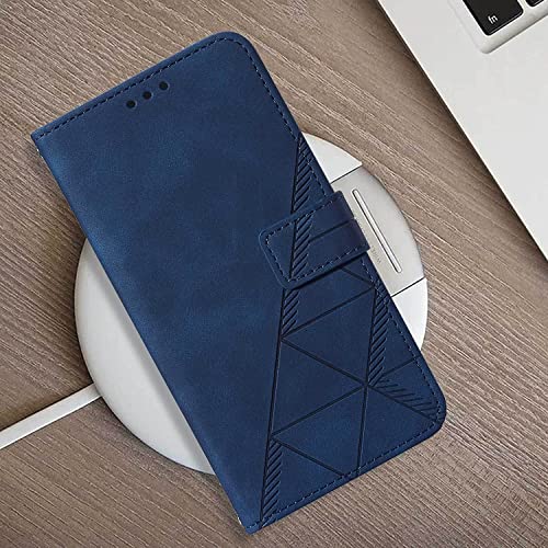 Étui portefeuille iPhone 13 Mini bleu clapet protection intégrale