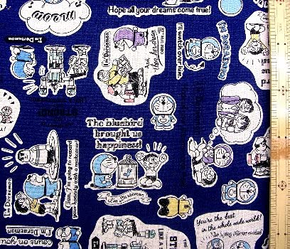 < 40cm単位で販売 >キャラクター 生地 布 ドラえもん ( 紺) 柄番号46 ( 2021) 綿麻キャンバス( 綿80% 麻20%) 生地幅-約108cm (アイムドラえもん ドラエもん どらえもん 手芸 生地 布 はぎれ ハギレ カットクロス ピロル ) < 40cm単位で販売 >キャラクター 生地 布 ドラえもん ( 紺) 柄番号46 ( 2021) 綿麻キャンバス( 綿80% 麻20%) 生地幅-約108cm (アイムドラえもん ドラエもん どらえもん 手芸 生地 布 はぎれ ハギレ カットクロス ピロル )