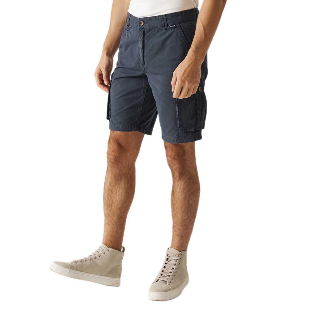 Regatta Mens Shorebay II Combat Shorts Casual Summer Walking Navy