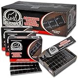 Silverback 1/4oz Black Steel Adhesive Tape Wheel Weights with Easy Peel Tape. Designed for The Professional Tire Dealer. Black .25oz Steel Tape Weight Case of 4. 240oz/Box, 960pcs