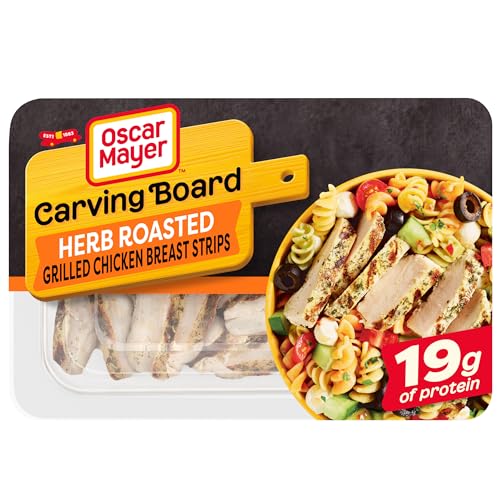 Oscar Mayer Carving Board Herb Roasted Grilled Chicken Breast Strips, 6 oz Pack