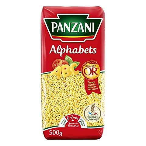 Pâtes Alphabets 500G PANZANI Cover