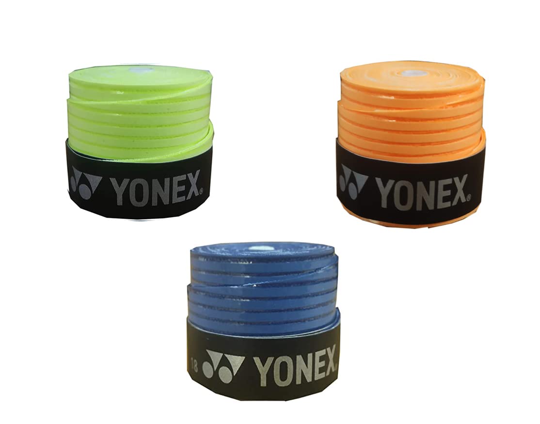 YONEX Etech 903 Badminton Grip (Pack of 3), Multicolour