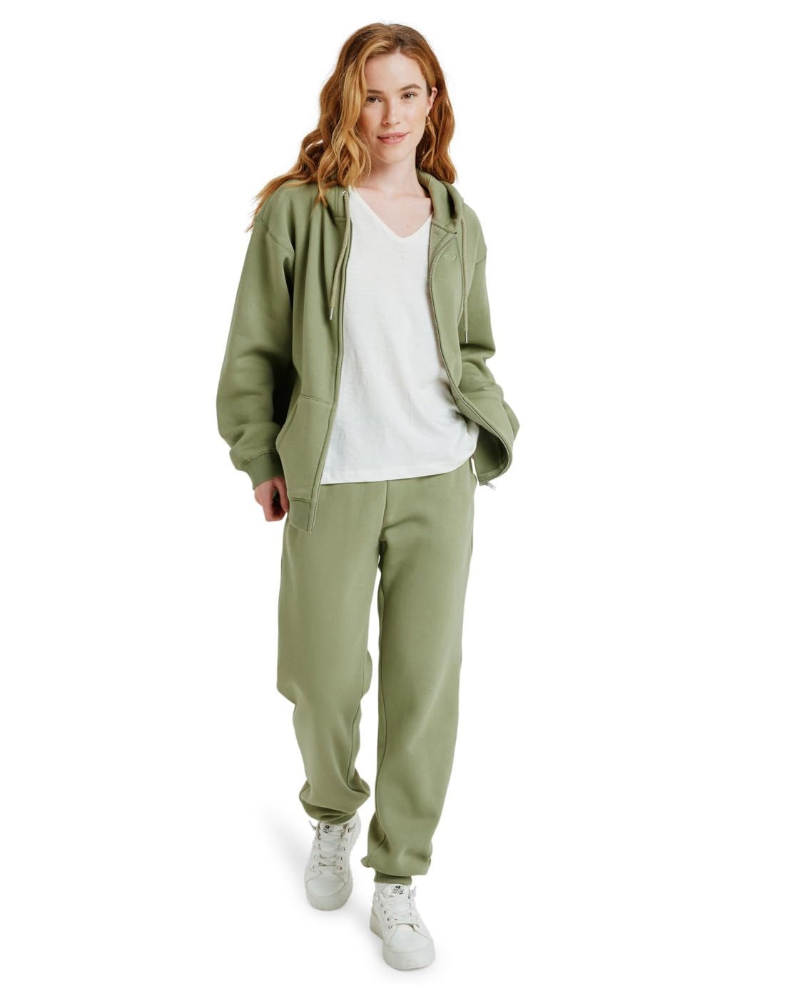 Roxy Surf Stoked Zipped Brushed Maglione Cardigan Donna (Pacco da 1)