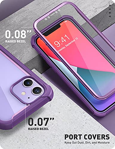 i-Blason Capa Ares para iPhone 12, iPhone 12 Pro 6,1 polegadas (versão 2020), capa amortecedora tran