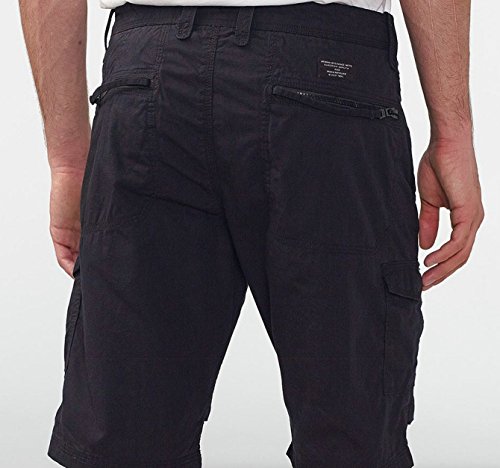 armani exchange utility zip short