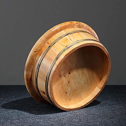 Tina de pies de madera para pedicure y spa miniatura 3