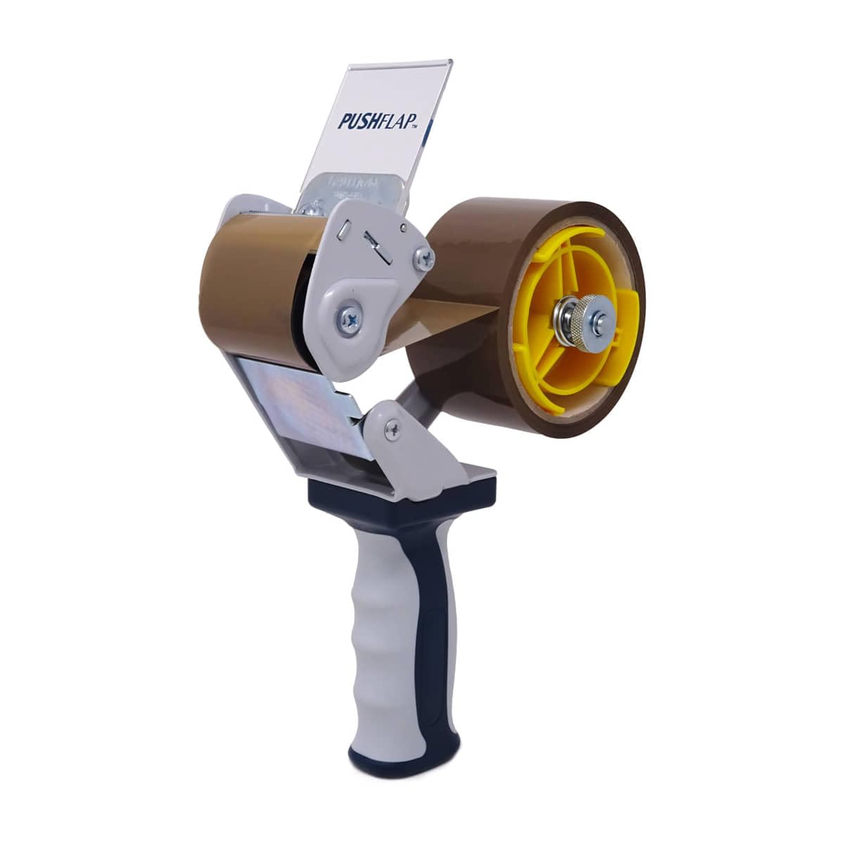 gws Verpackungs-Set mit robustem Lager/-Industrie Abroller und 36 Rollen braun 66m x 50mm zum Verpacken von Paketen - Hohe Klebekraft - Einfache Bedienung - Profi-Qualität