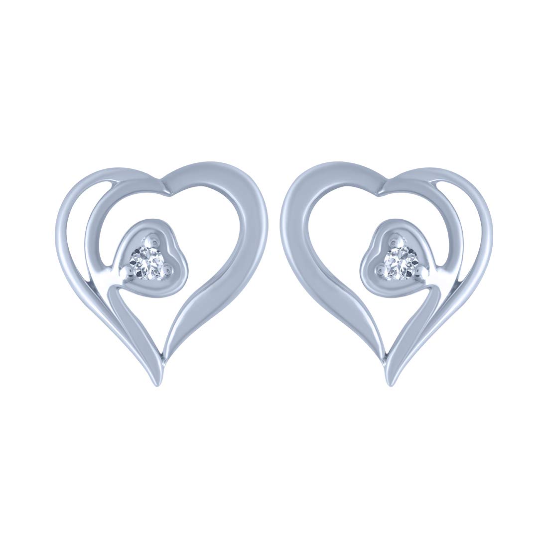 Gold and Diamond Stud Earrings for Women-image-23