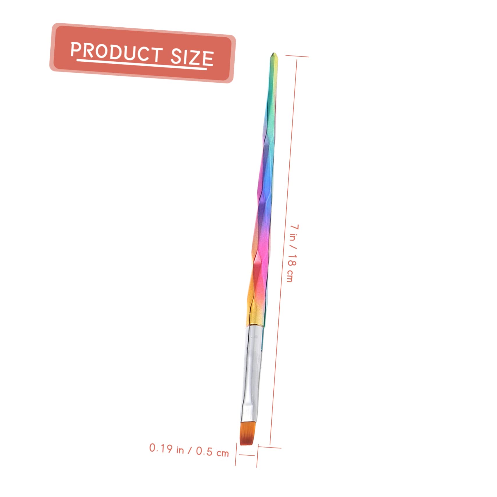 FRCOLOR 36 Pz pennello per unghie pennello per tracciare manicure pennelli per unghie pennelli nail art professionali unghie gel penna per manicure professionale pennarello per unghie rame