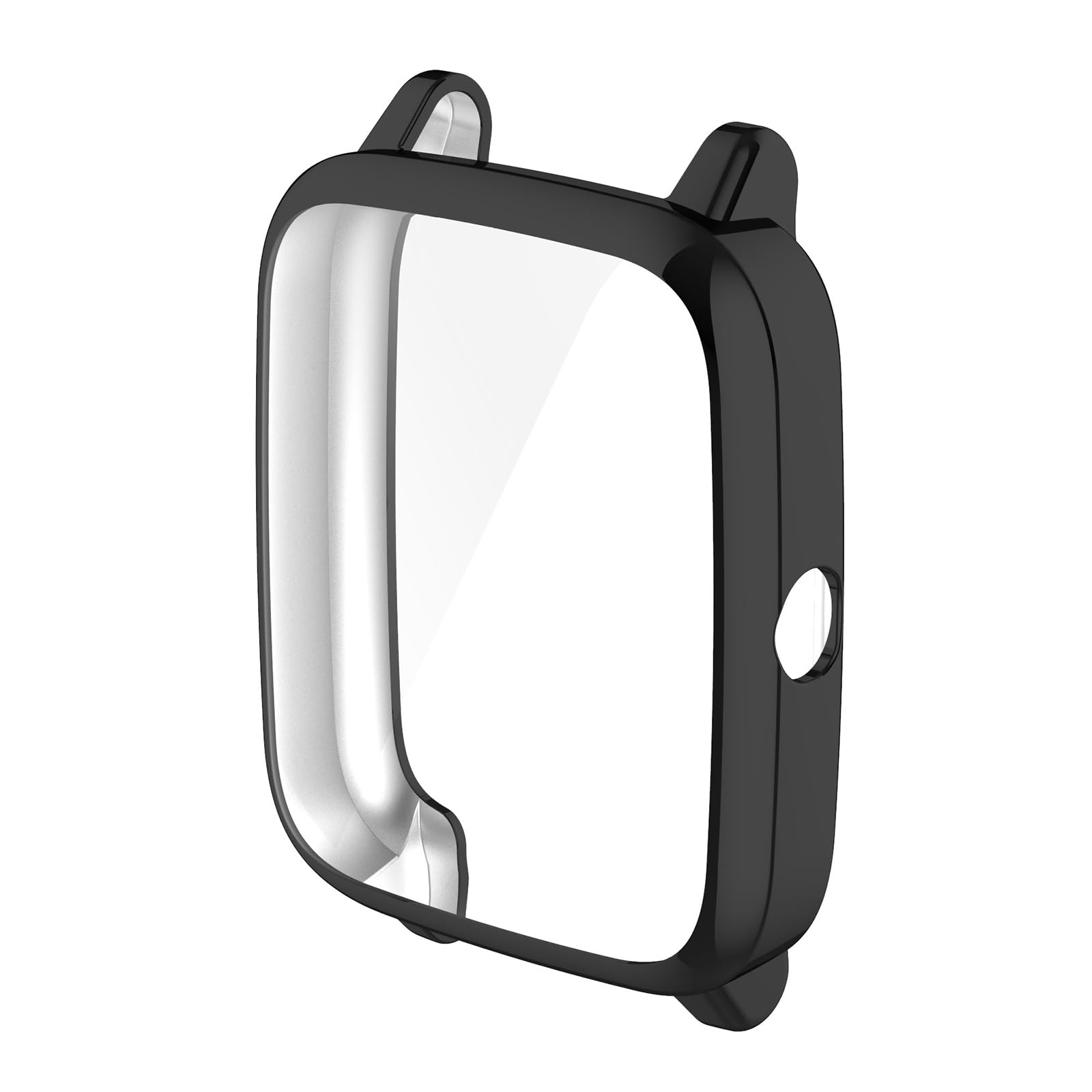 Elnwnnkc for ID205L/SW021 1.3'' Watch Frame Wear Resist Protective for Shell Ultra-thin Cover Screen