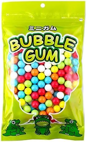 Gumball Machine Gum Refills 13mm Diameter 220 Pieces Approx. 0.8 lb / Green Package / Made in Japan Gum / Refill / Delicious /