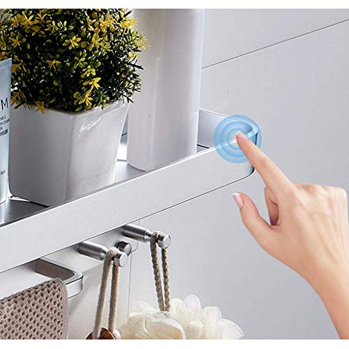 Porte-serviettes multifonction avec crochet pour optimiser le rangement - 6
