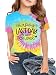 Last Day of School Shirts for Kids Boys Girls Happy Last Day of School Tshirt School Graduation End of Years Tops 5-14Y