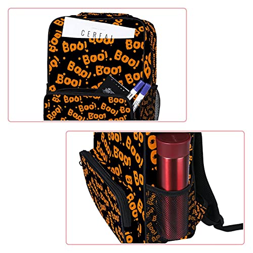 Sac à dos ordinateur portable à impression citrouille pour un style unique - 2