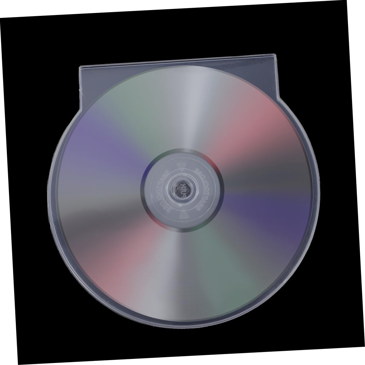 ERINGOGO 50Pcs Plastic Cases Transparent Storage Half Boxes for Organization Lightweight and Stackable for Home