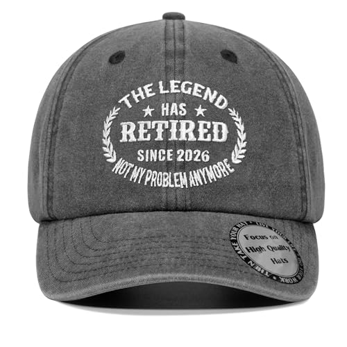 Image of Retirement Gifts for Men,2026 Retired Hat for Dad Coworkers Friends