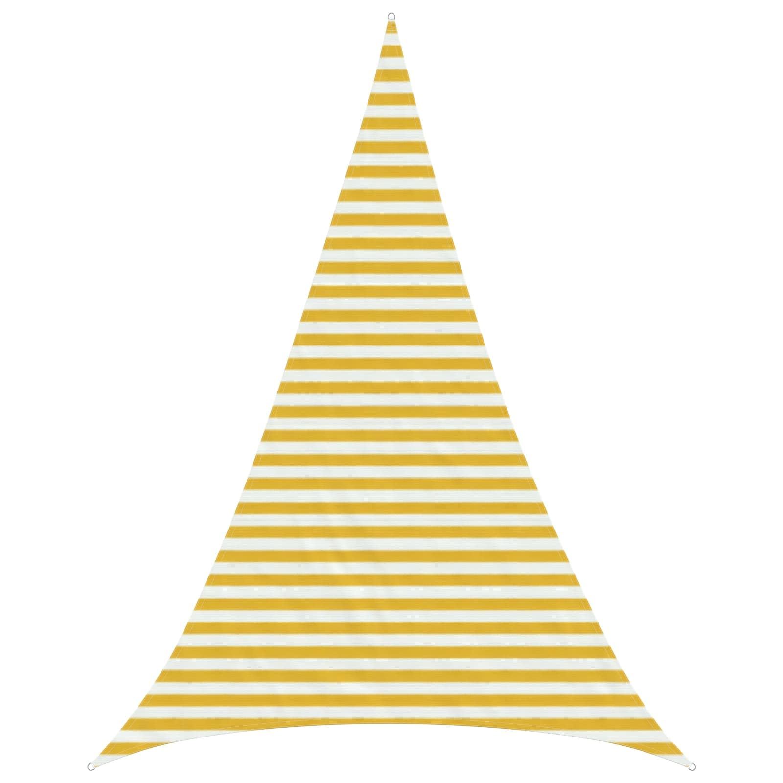 Tenda parasole triangolare, 4 x 5 x 5 m, HDPE, ombreggiante da giardino