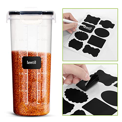 Utopia Kitchen Cereal Containers Storage - Liter Airtight Food Storage Containers & Cereal Dispenser For Pantry Organization And Storage thumb #4