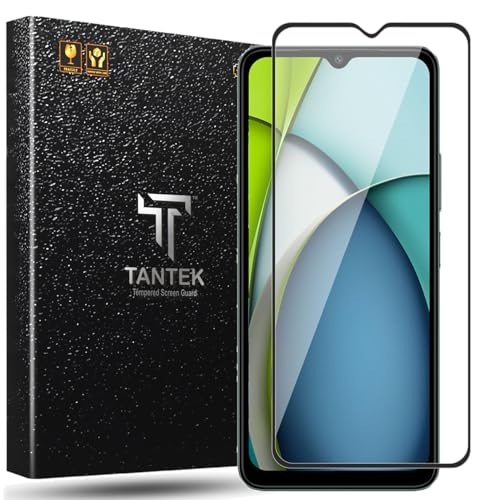 Image of TitanGuard Tempered Glass Screen Protector Guard for Xiaomi Redmi A3x - 9H Hardness, Military Grade, Anti-Static, Easy Installation Kit - 1 PACK