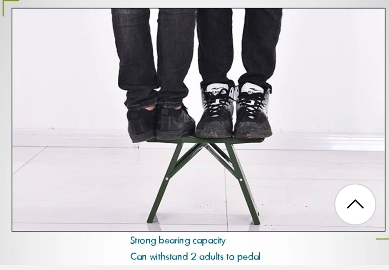 bosig® Mini Portable Folding Stool,Portable Collapsible,Apply Tocamping Garden Fishing Hiking Travel BBQ,Car, Home, Garden Sparewait 2