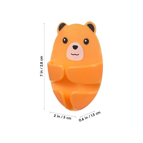 Miniatura 5 de 4 clips para cable de cargador de teléfono, lindo soporte de cable de carga autoadhesivo, clips organizadores de cables para mesa de cocina, hogar,