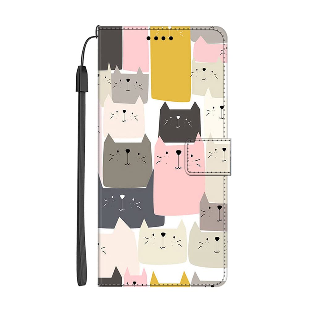 Xiaomi Aspirapolvere G10 Custodia A Libro Con Specchio Per Xiaomi Redmi Note 10 5G, Cover Flip 360° Protettiva Custodia Protettiva Magnetic