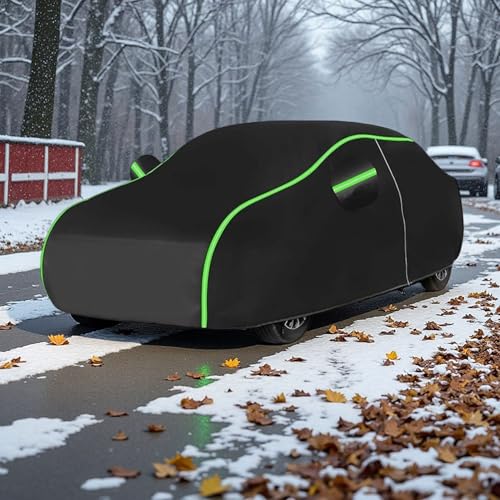 Custom Fit Car Cover for Renault Clio 4 Ph2 Sport Tourer(2012-2019) Snow car Cover,All Weather Protection Rain Sun Protection with Zipper and Storage Bag