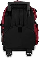 Amazon.com | Everest 5045 Deluxe Wheeled Backpack, Burgundy, One