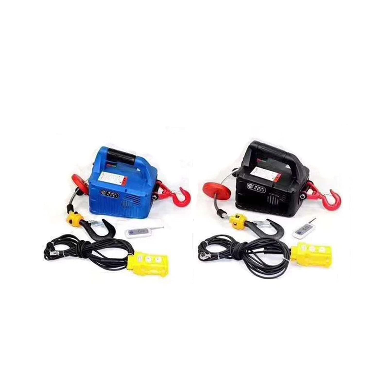 50. 0KG. Paranco elettrico Portatile Electric Argango in acciaio Acciaio Cavo di sollevamento Per sollevamento e traino(Remote control)