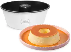 Forma de Bolo ou Pudim Antiaderente com Tubo 22cm
